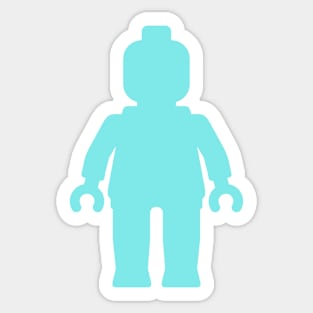 Minifig [Large Light Blue], Customize My Minifig Sticker